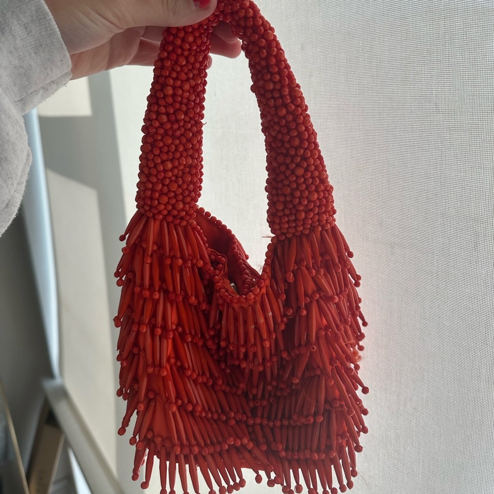 Beaded purse